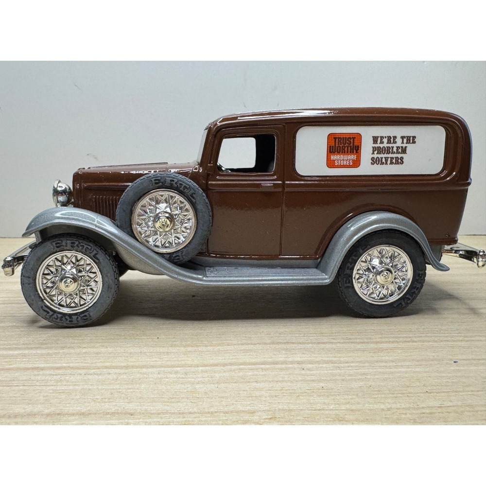 ERTL 1932 Ford Panel Delivery Truck Coin Bank Trustworthy Hardware LE